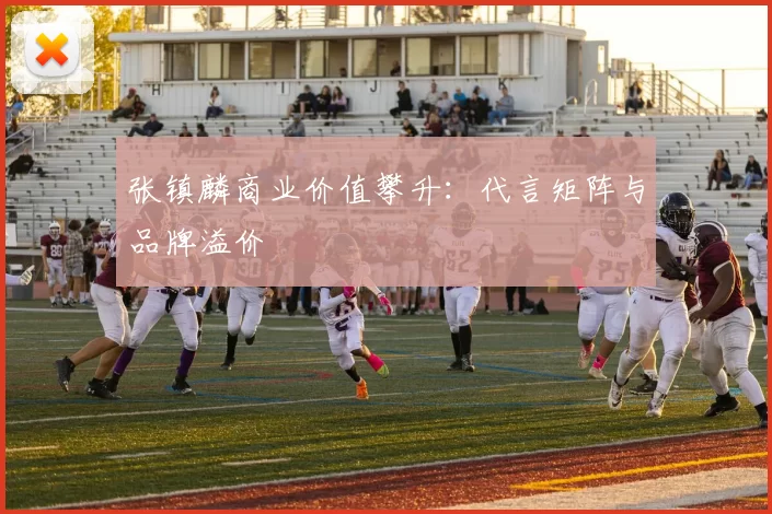 张镇麟商业价值攀升：代言矩阵与品牌溢价
